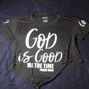 God is Good Tied Tee